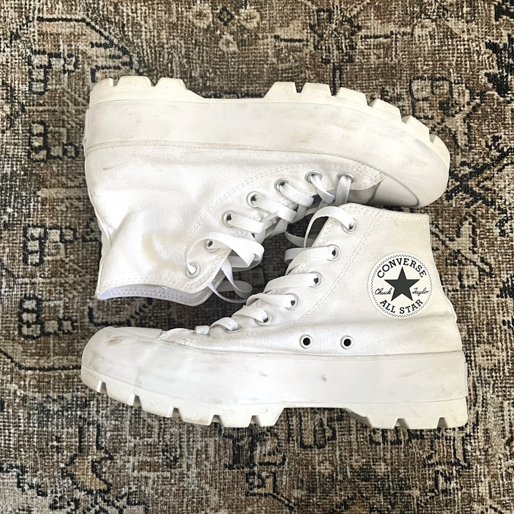 Converse platform shoes